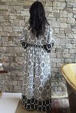 Zaida Smock Dress Black